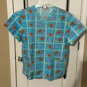 Scrub Top - short sleeve - NWOT